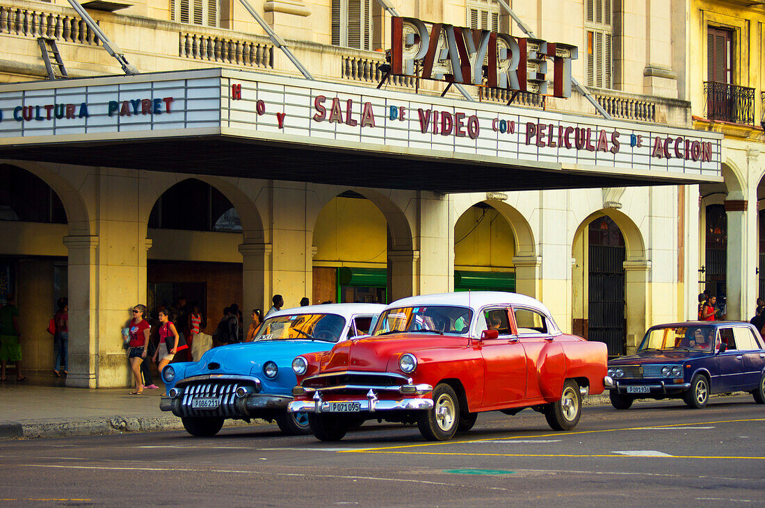 American cars in Havana