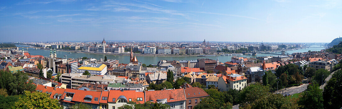 River Danube panorama, Budapest