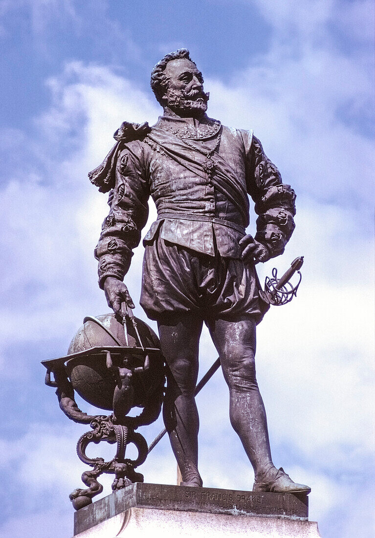 Sir Francis Drake statue