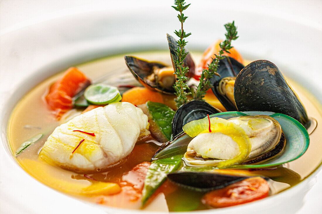 Bouillabaisse - French fish soup