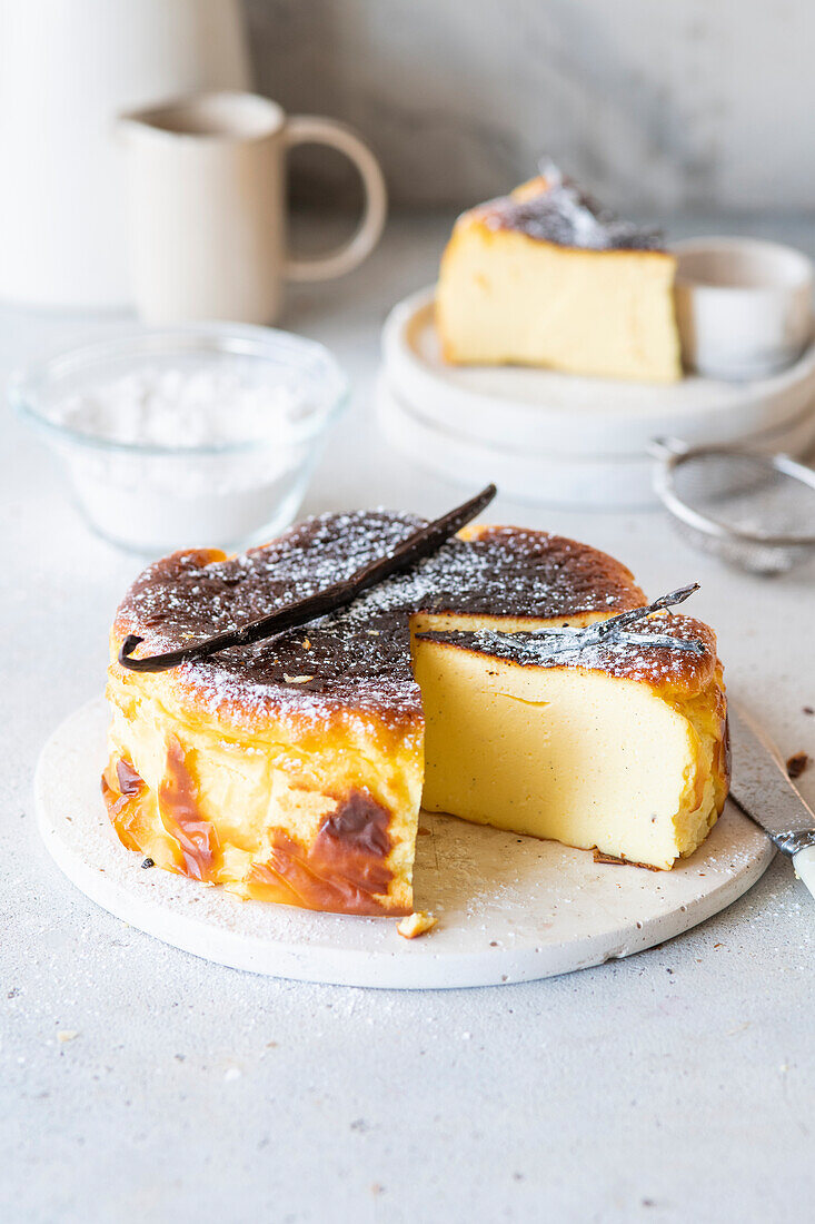 Basque burnt cheesecake