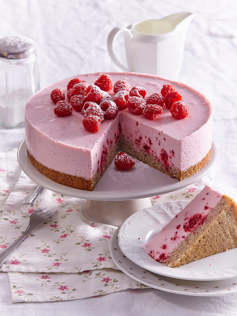 Raspberry cheesecake