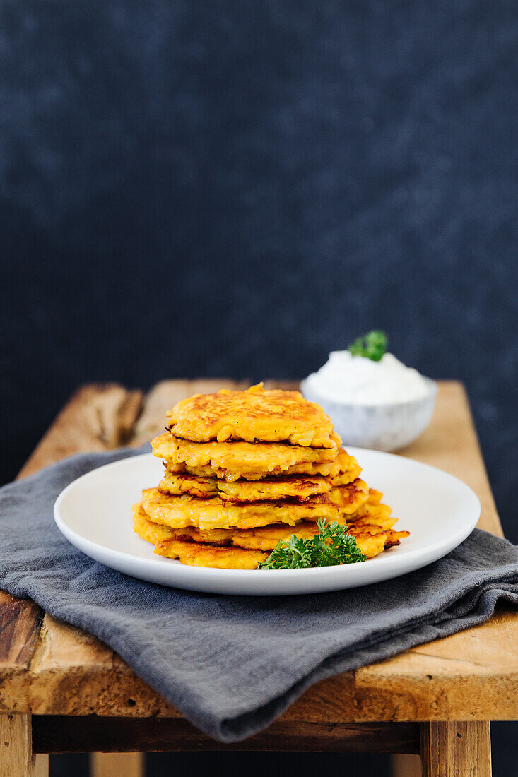 Pumpkin fritters