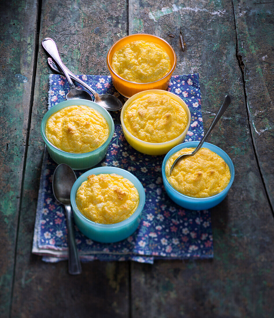 Souffles from butternut squash