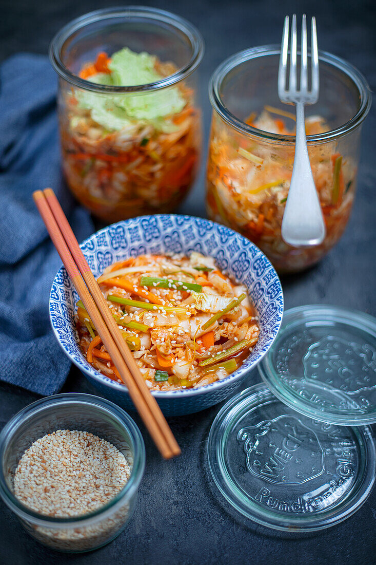Home made kimchi