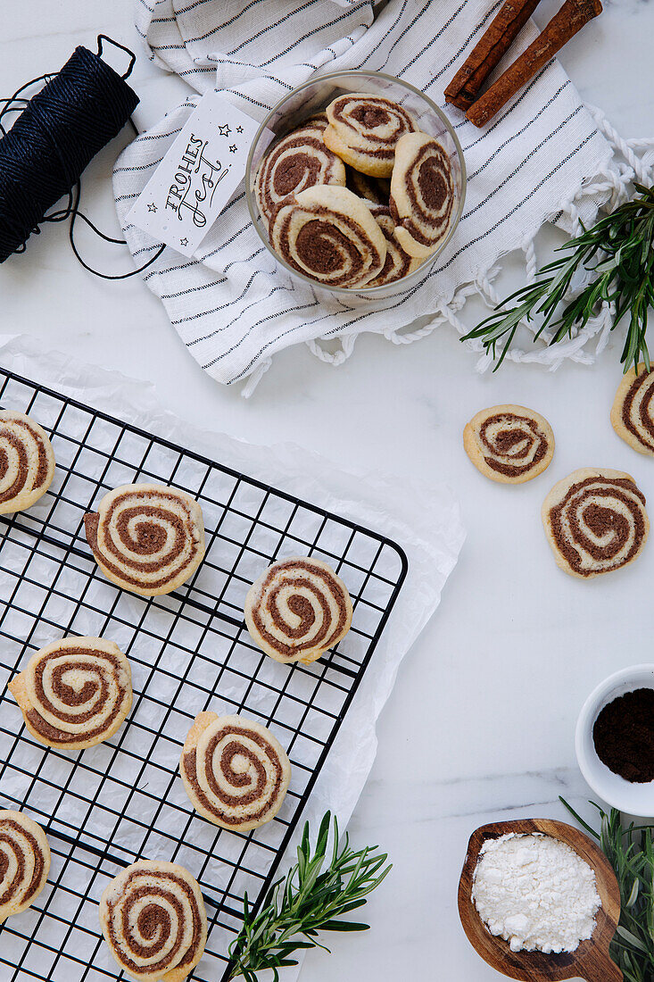 Zimtschnecken-Plätzchen