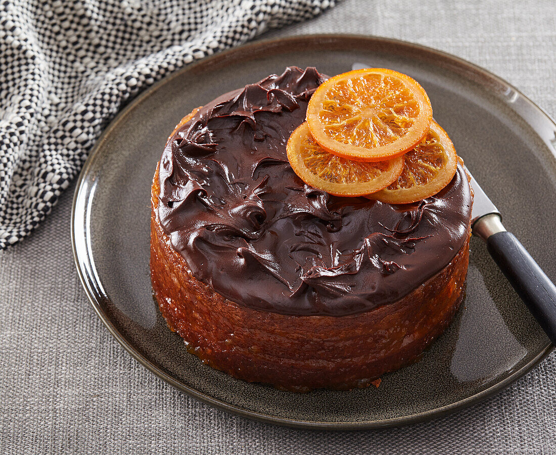 Orangen-Schokoladen-Kuchen