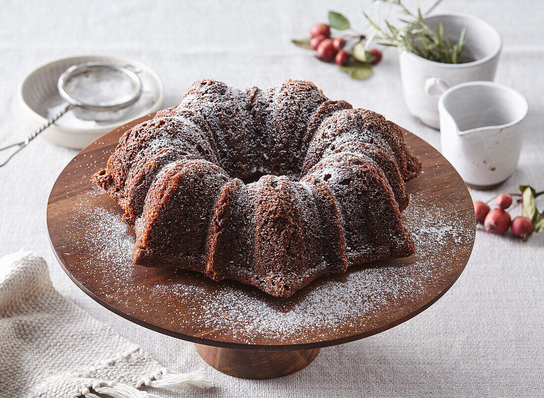 Rosemary bundt cake