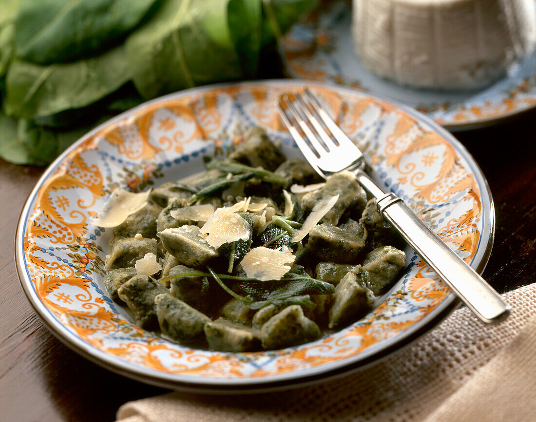 Gnocchi mit Mangold und Ricotta