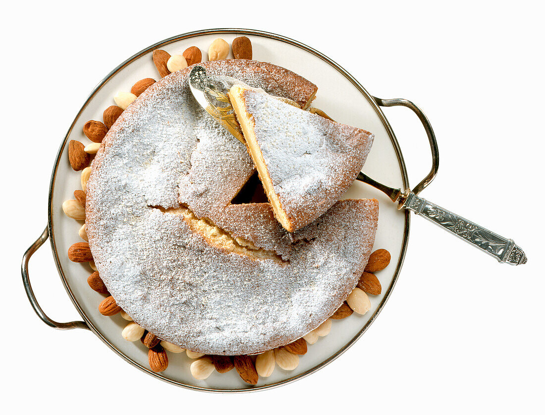 Almond cake (Bussolano, Italy)
