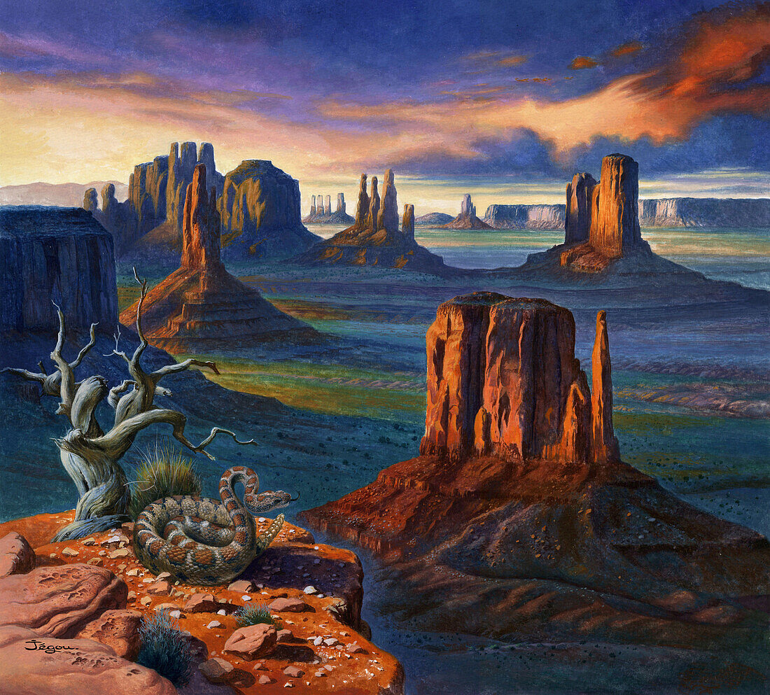 Monument Valley, illustration