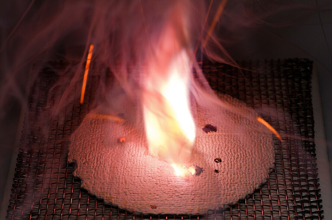 Potassium burning