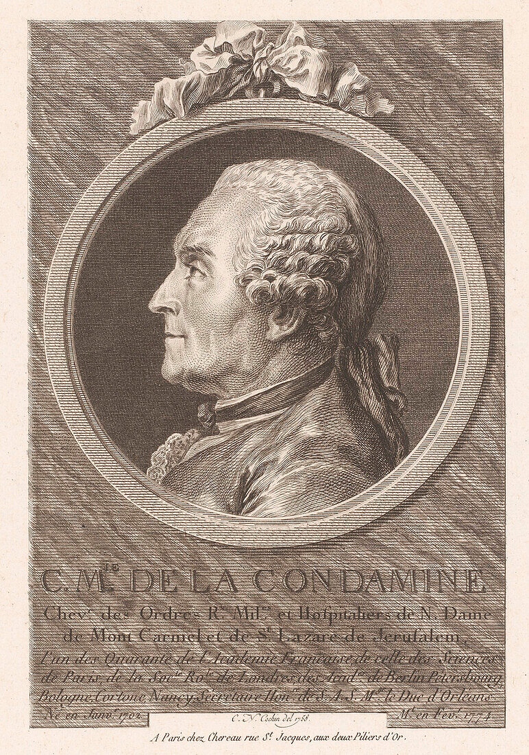 Charles Marie de La Condamine, French geographer