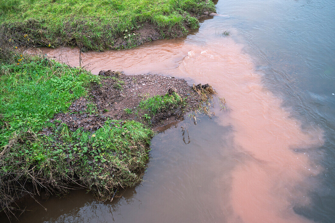 Silt pollution