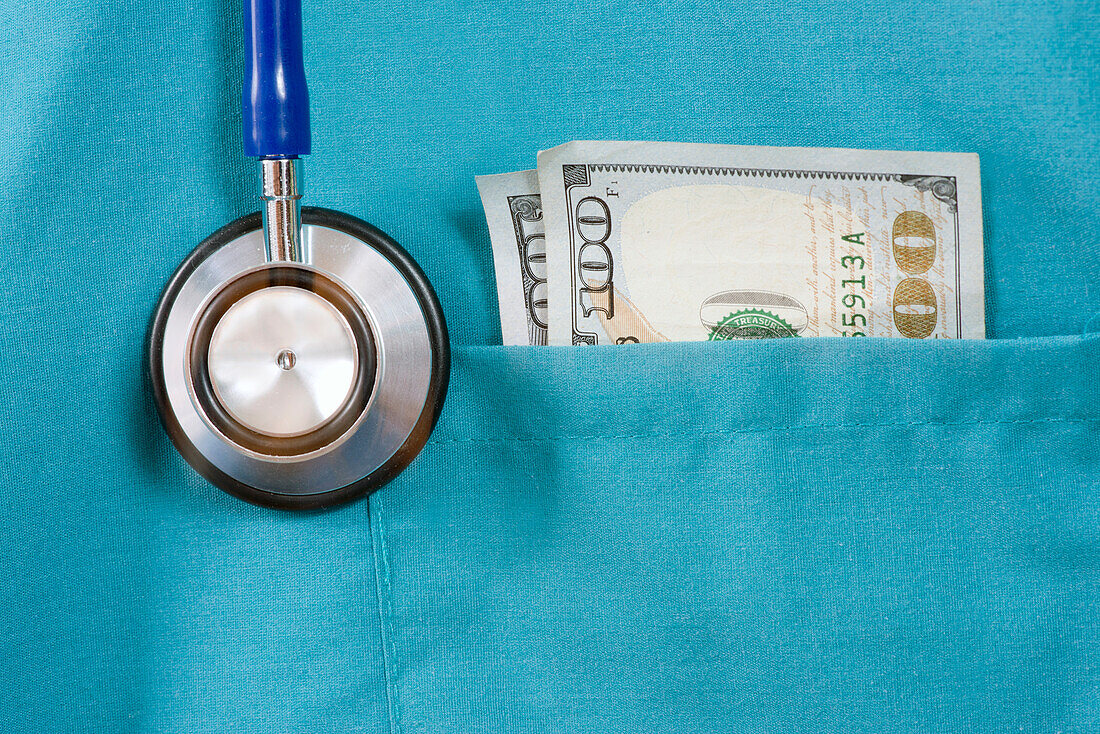 Healthcare costs, conceptual image