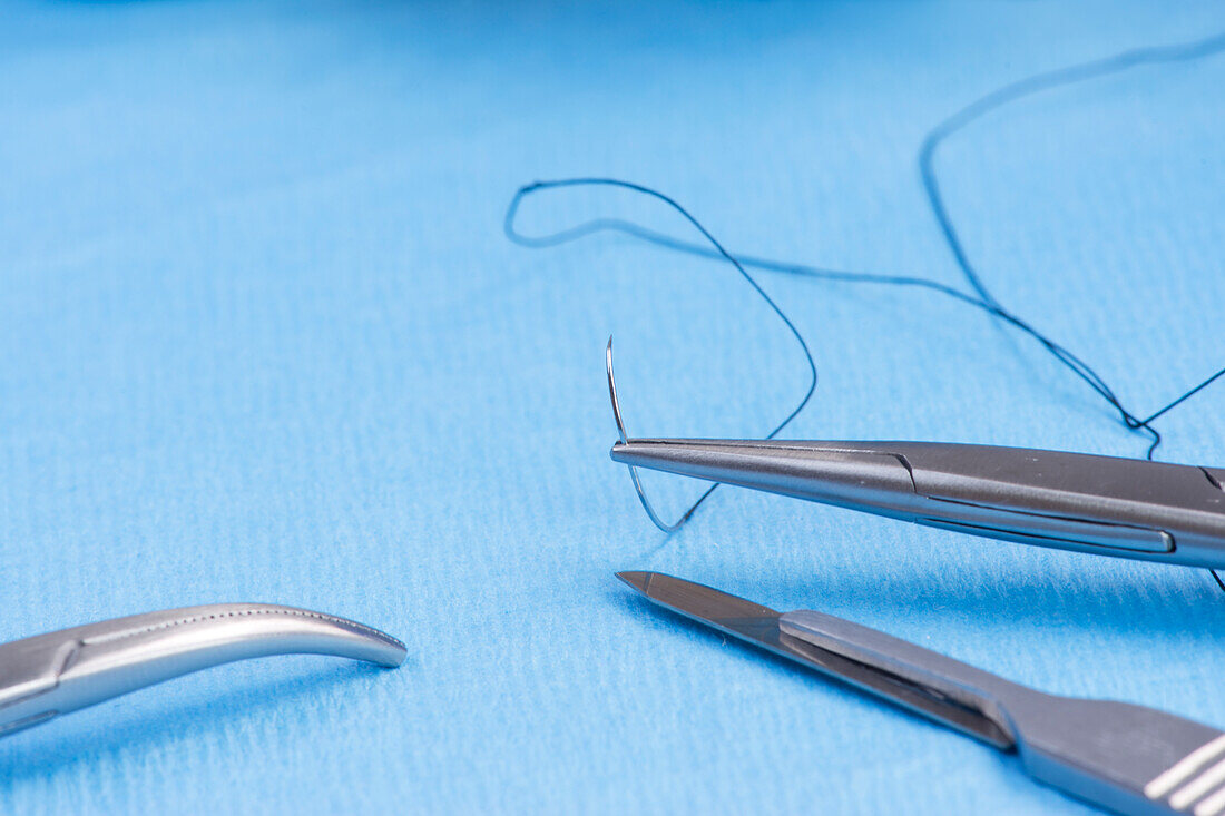 Silk suture