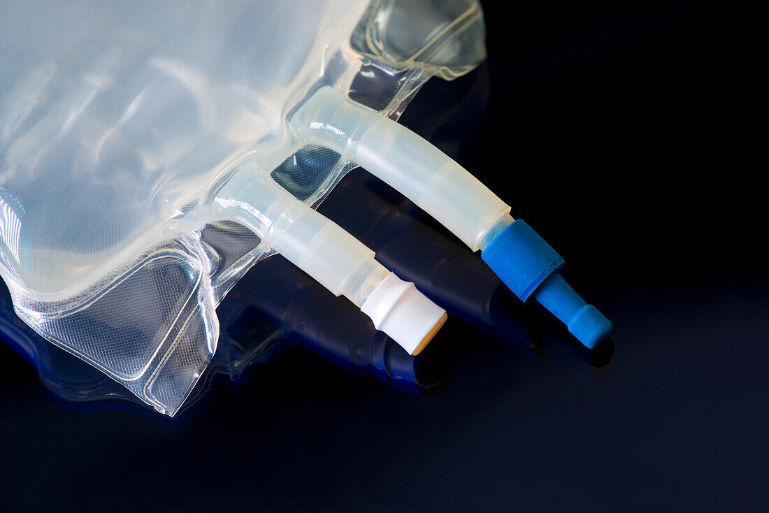 IV bag medication ports