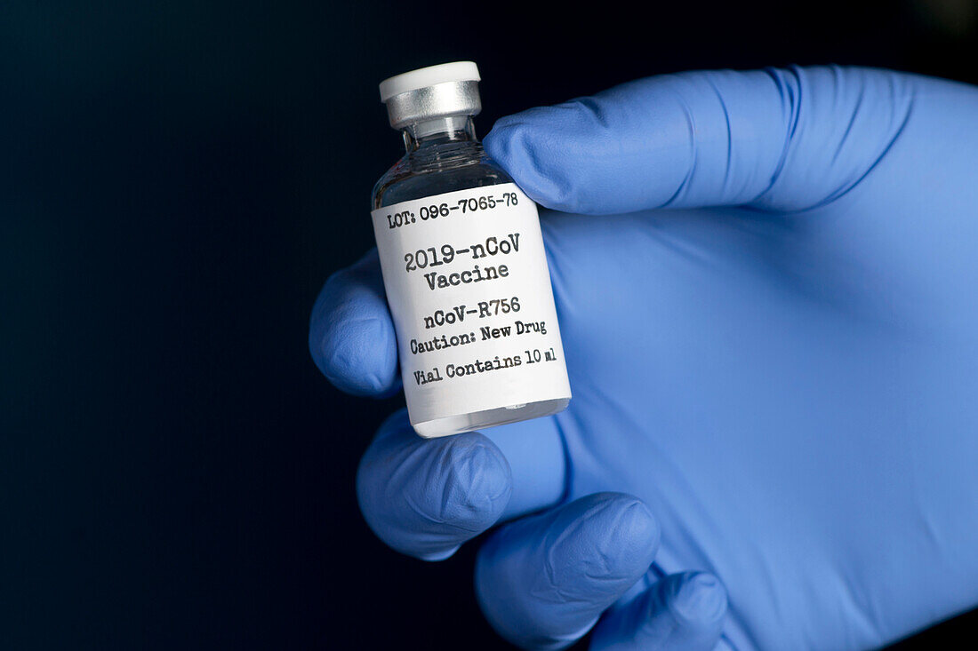 Covid-19-vaccine, conceptual image