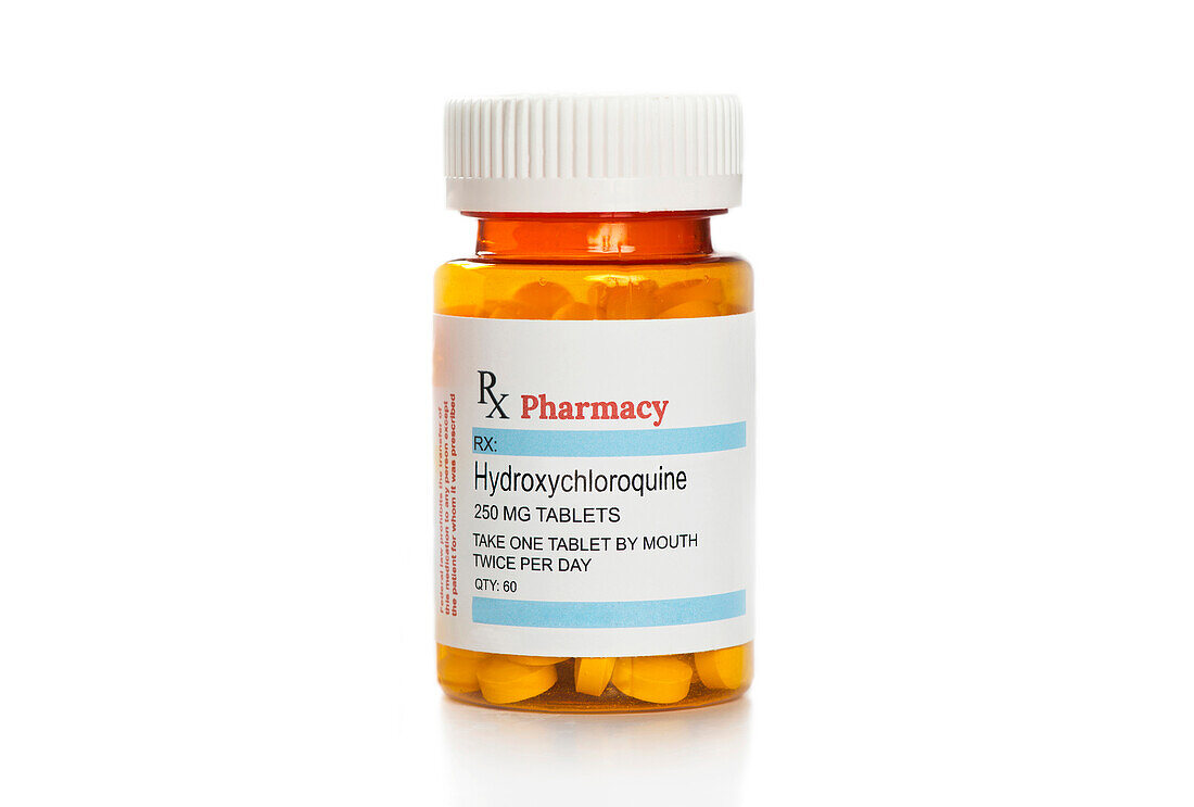 Hydroxychloroquine prescription bottle