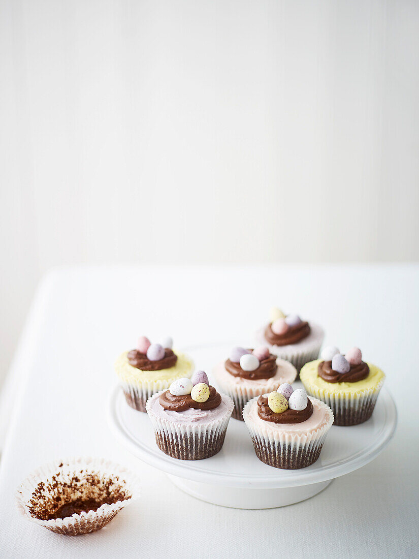 Wheat and dairy-free chocolate fudge cupcakes