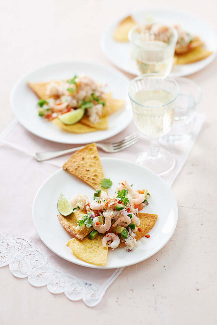 Crab Tostadas