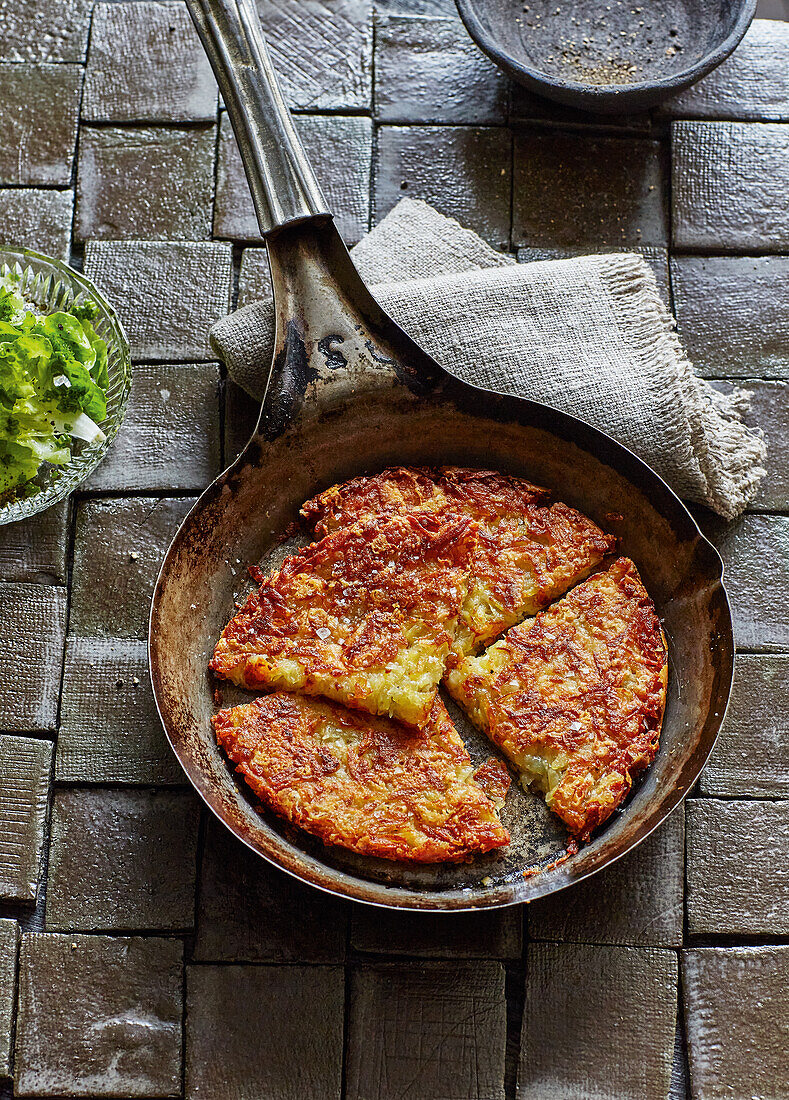 Frico (cheese and potato flatbread from northern Italy)