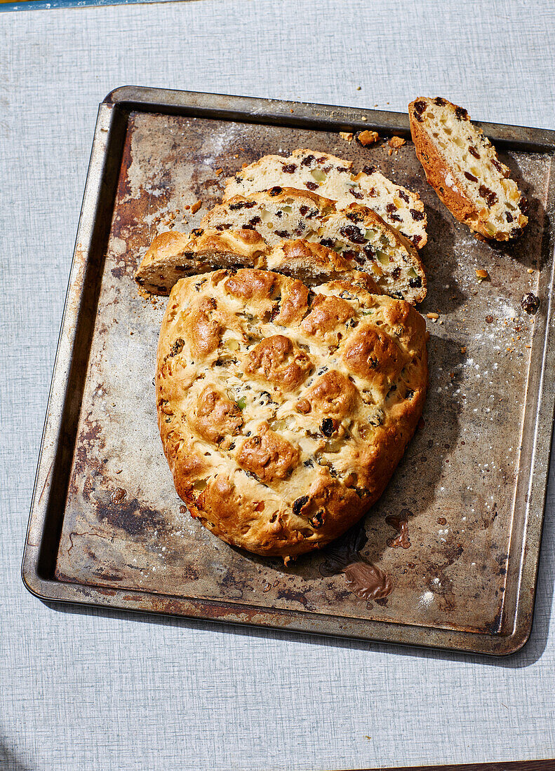 Pandolce (Süßes Brot aus Ligurien)