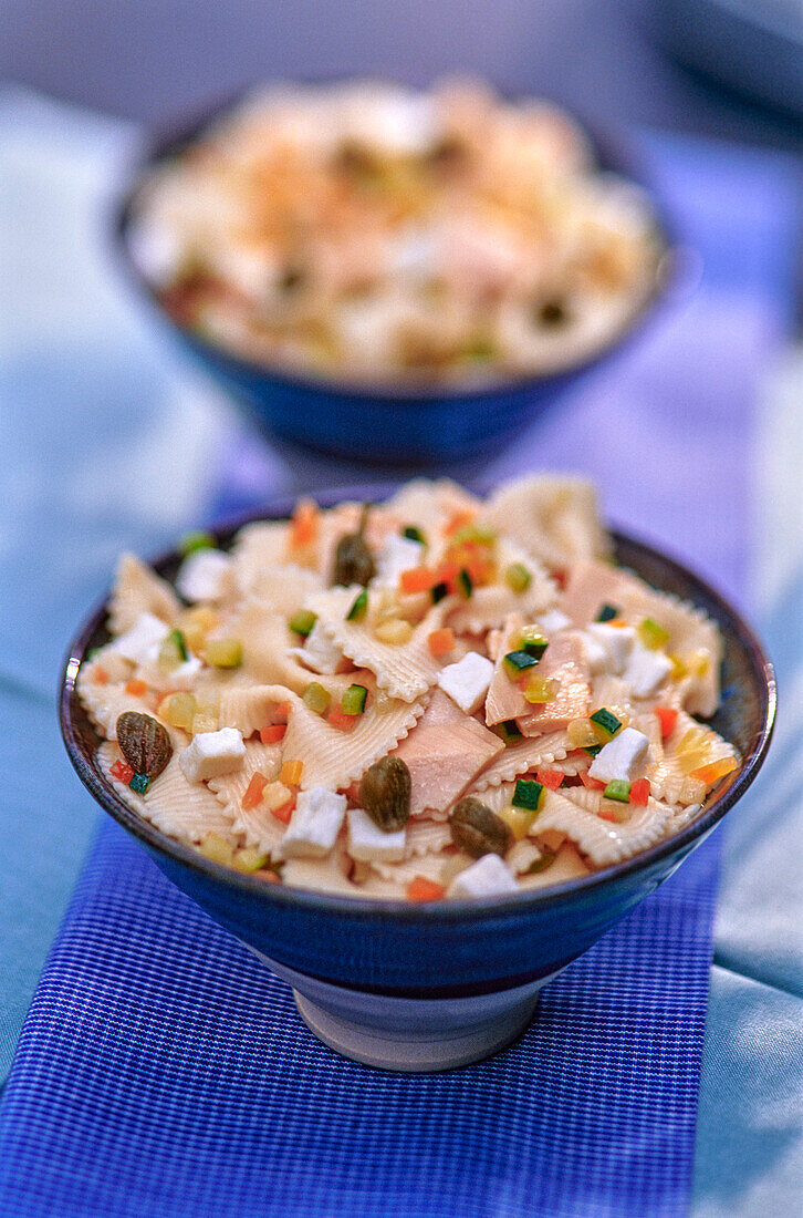 Pasta and tuna salad