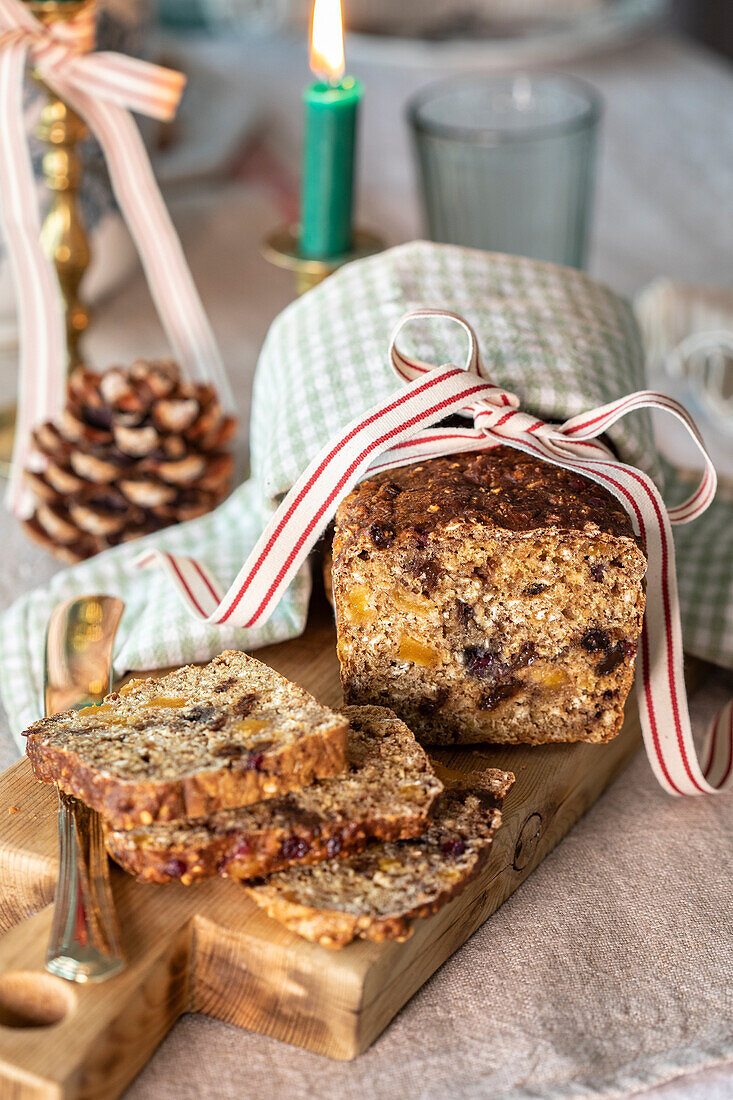 Christmas fruit cake