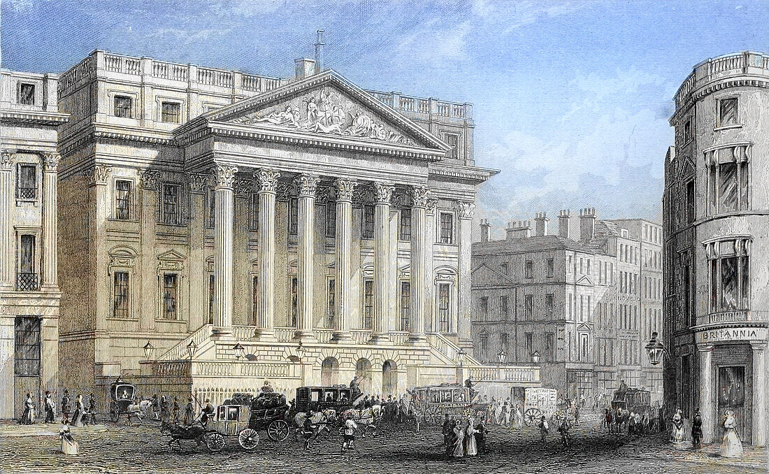 Mansion House, London, illustration