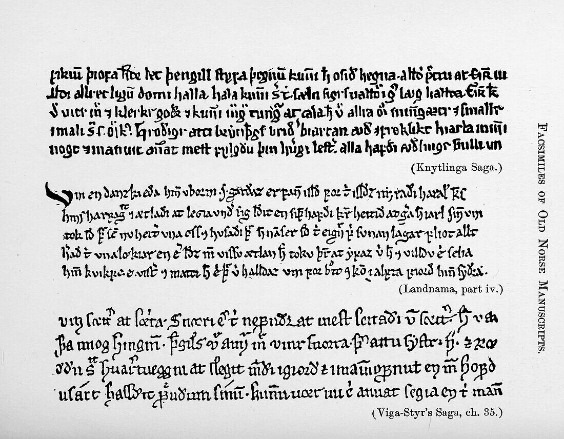 Old Norse manuscript