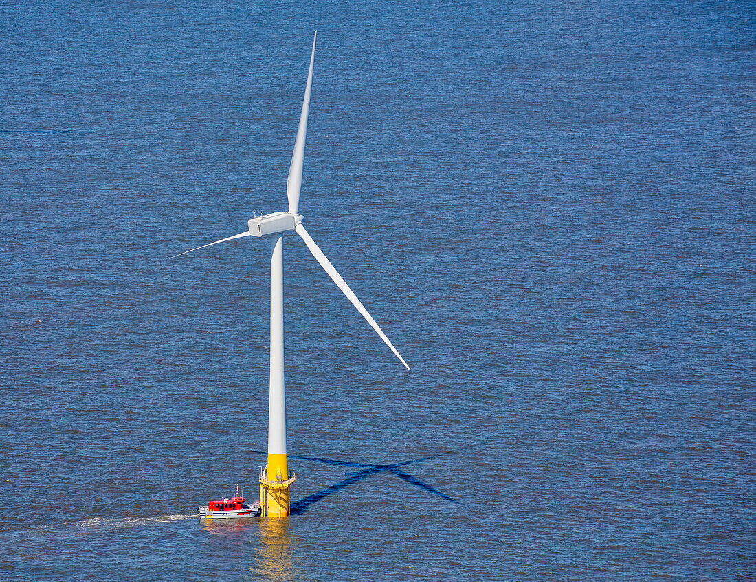 North Sea wind turbine