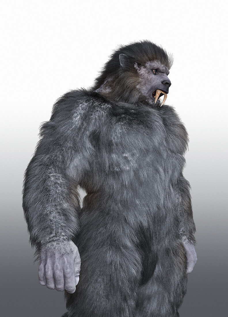 Bigfoot, illustration