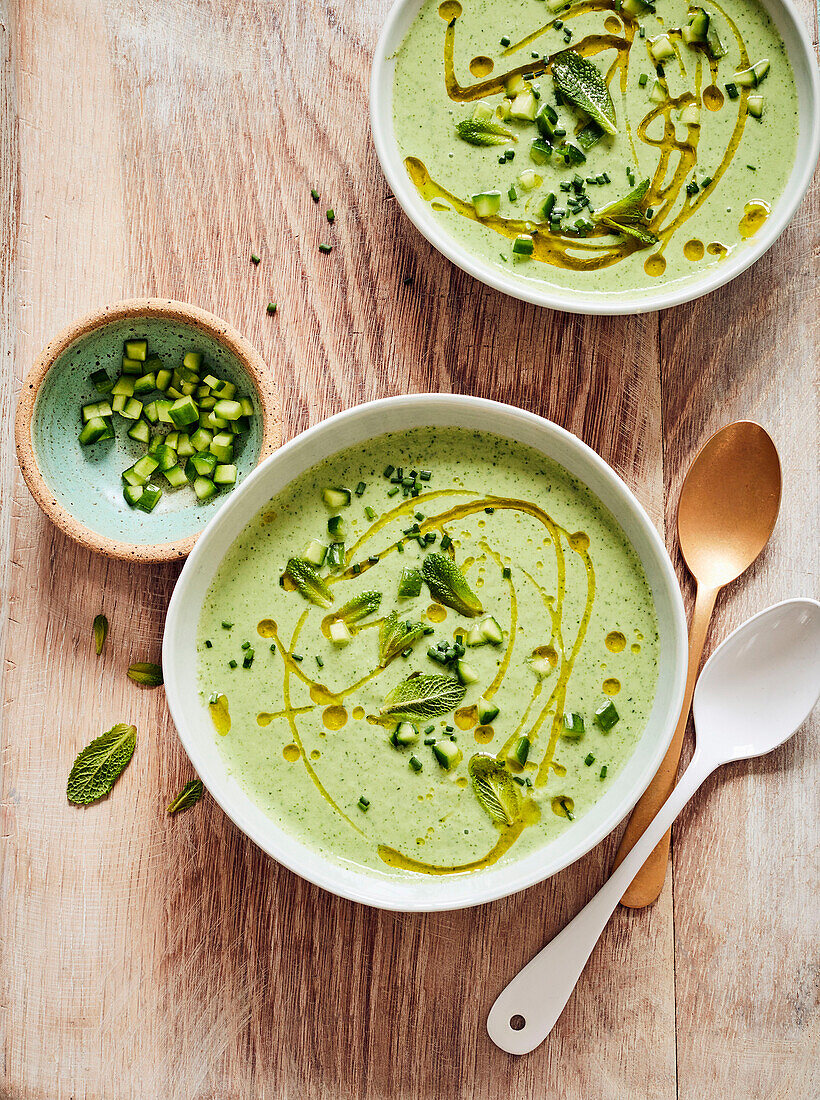 Cucumber soup