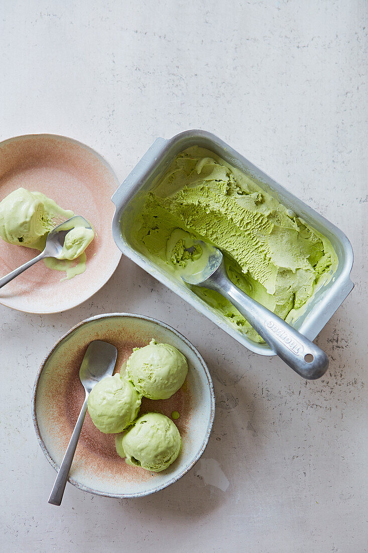 Tarragon ice cream