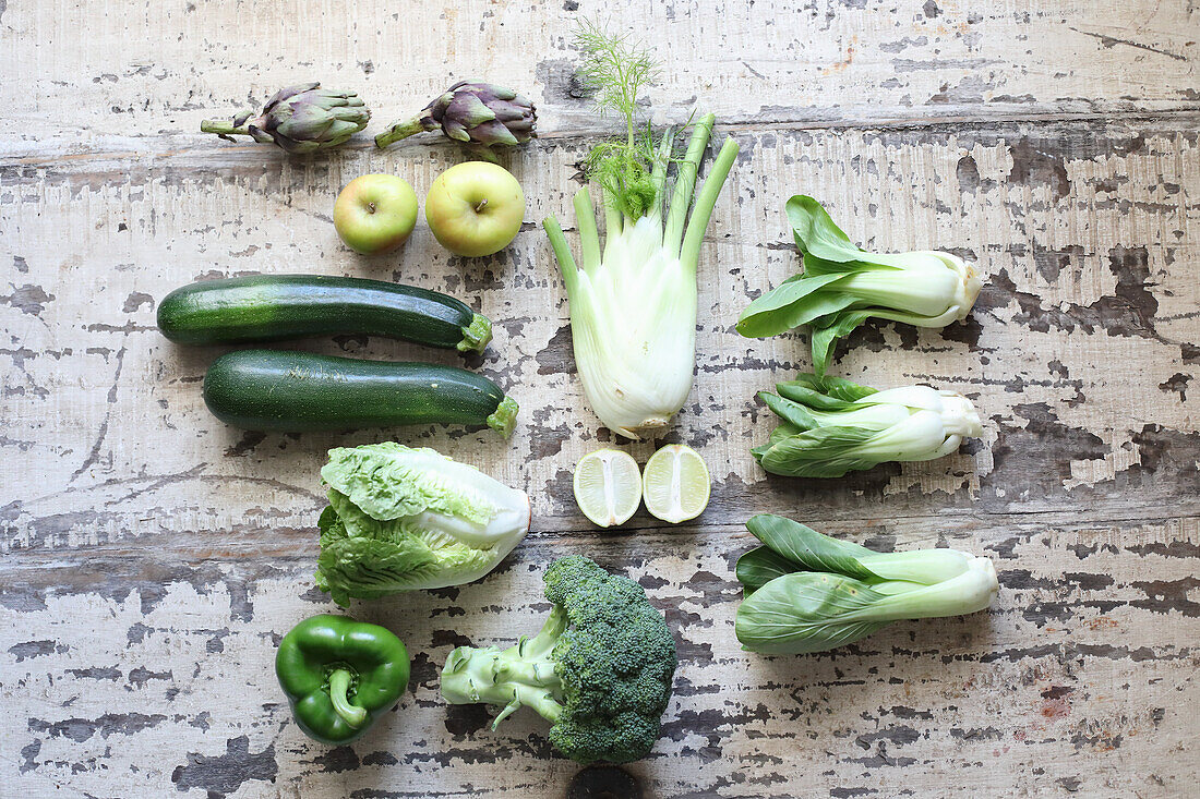 Kochen nach Farben: Grün