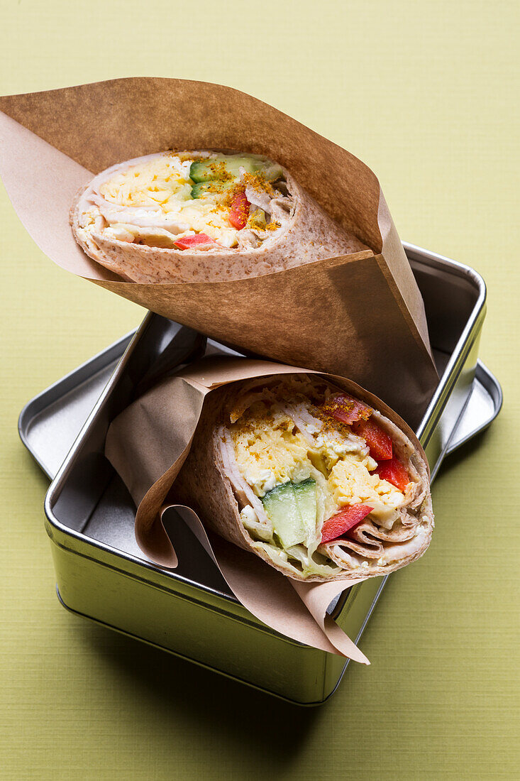 Curry wraps