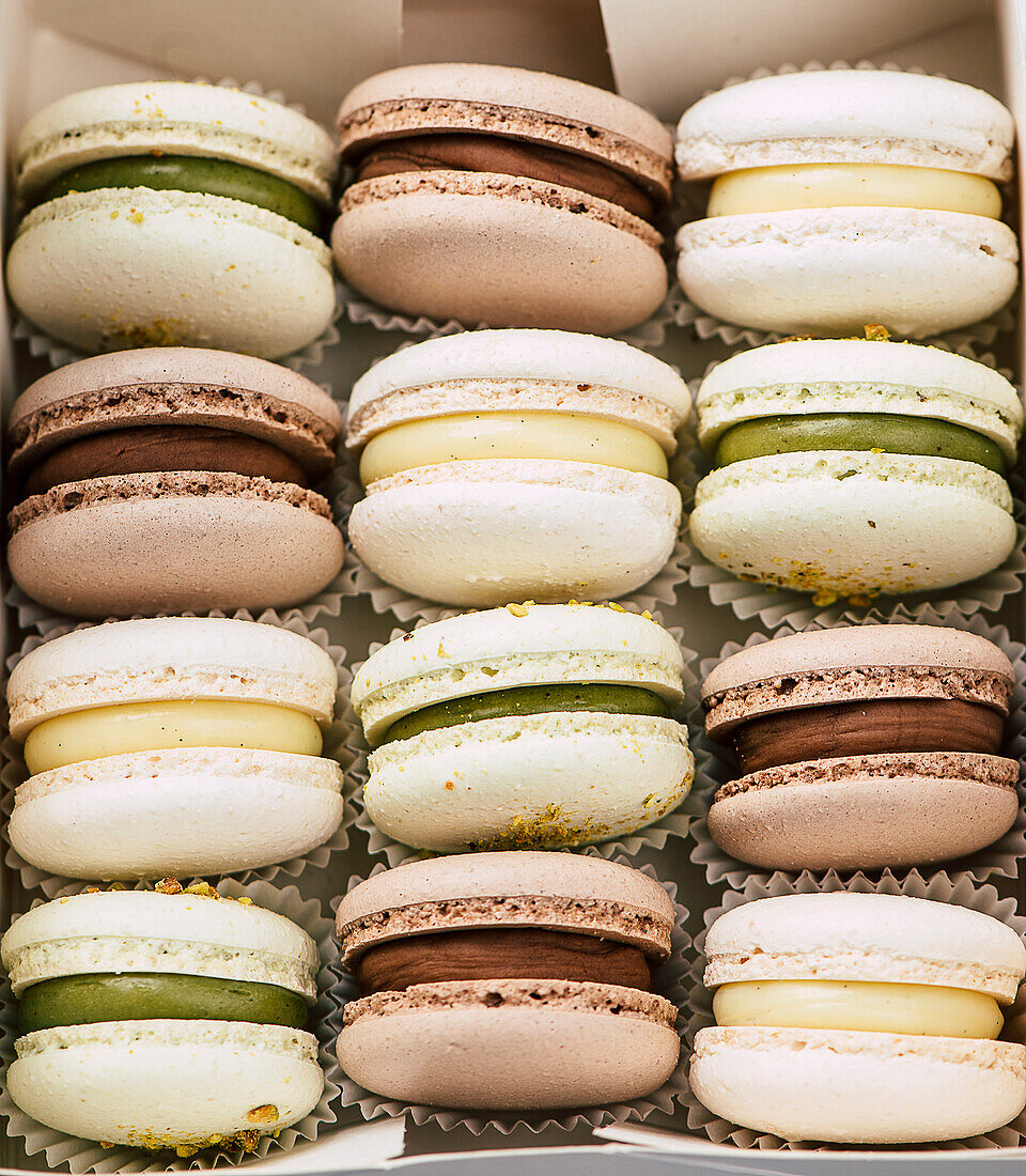 Assortmaent of macaroons