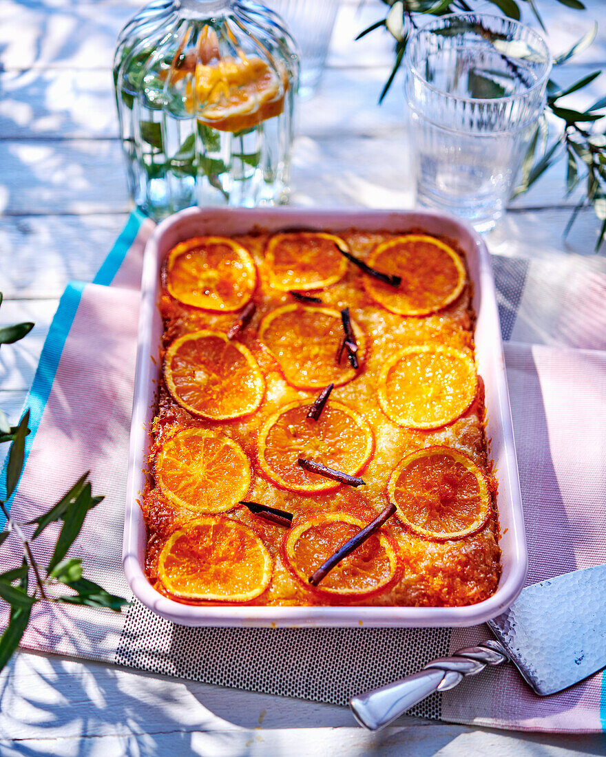 Portokalopita - Greek orange cake