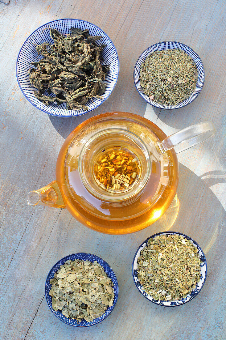 Herbal tea for bladder infections