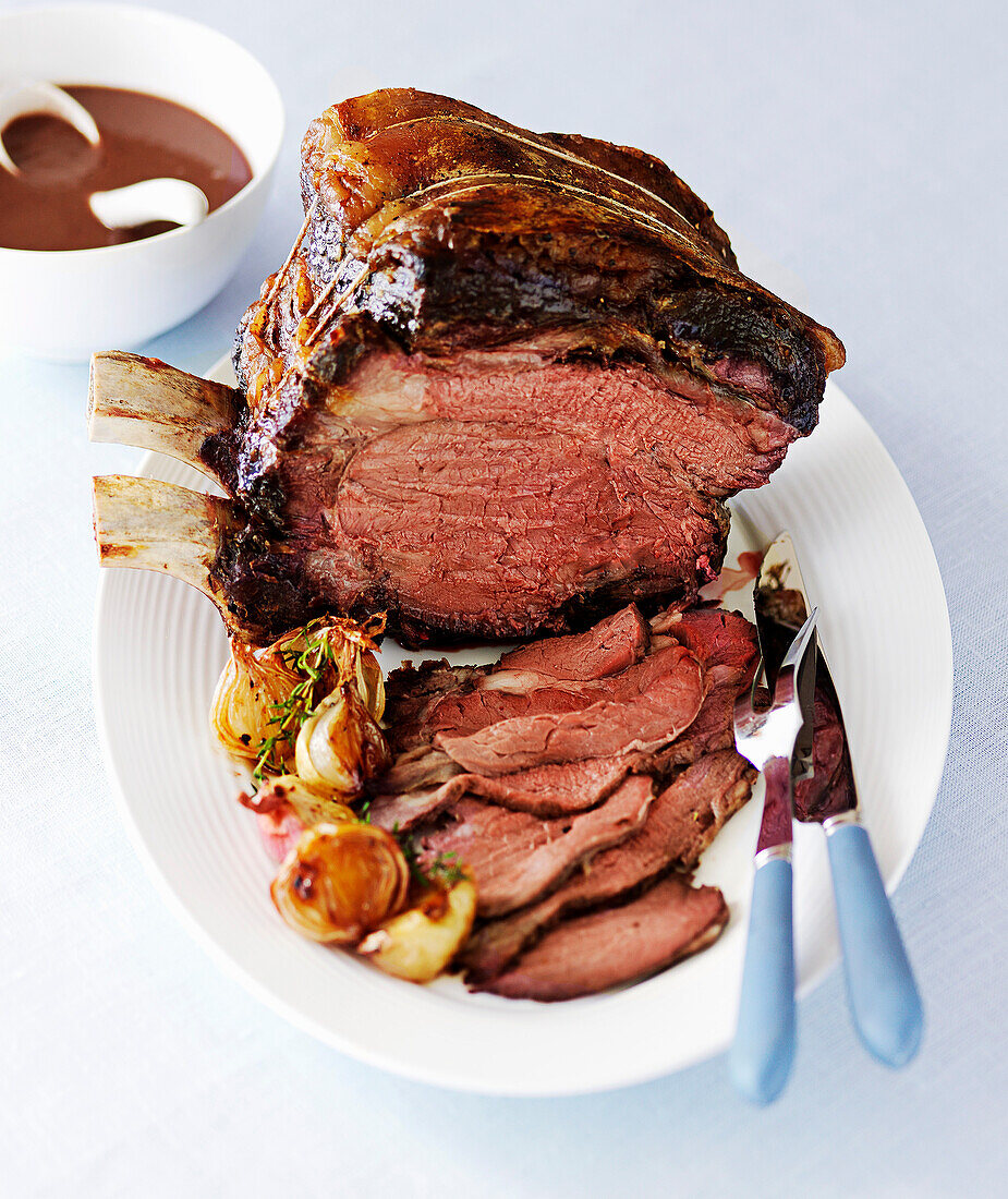 Slow roasted beef