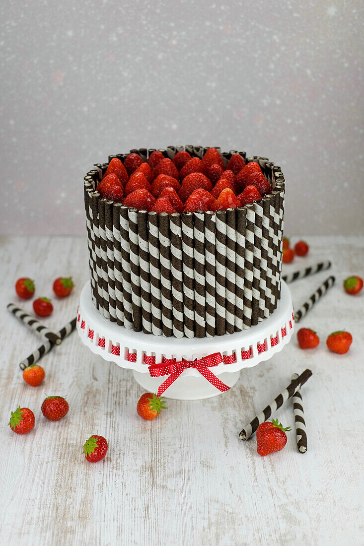 Erdbeer-Buttercreme-Torte