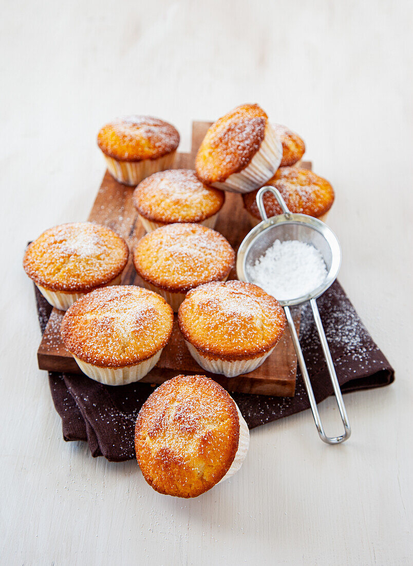 Crispy whiskey muffins