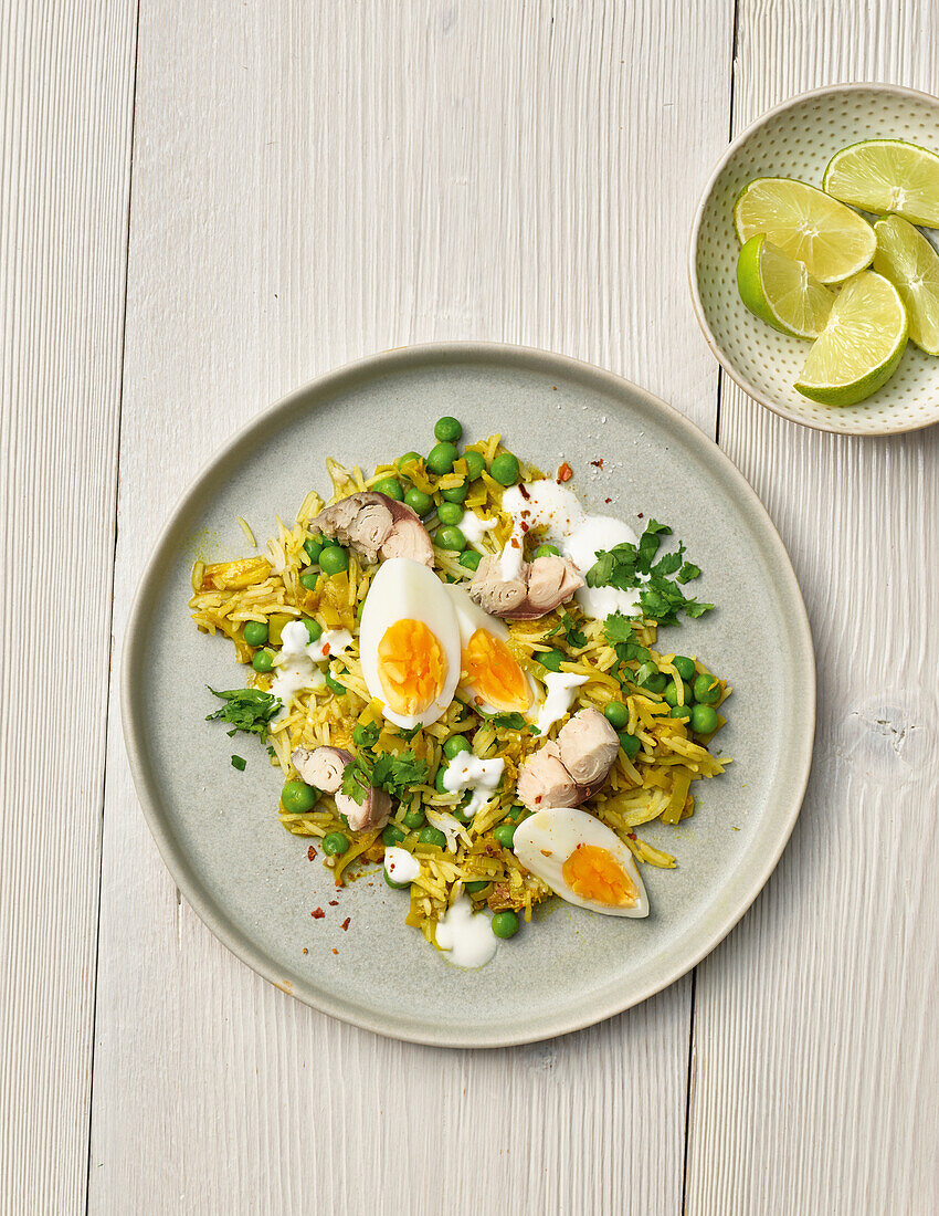 Kedgeree mit Räuchermakrele