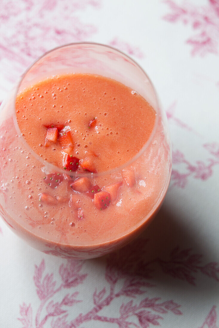 Red Lady (Erdbeer-Cocktail), vegan