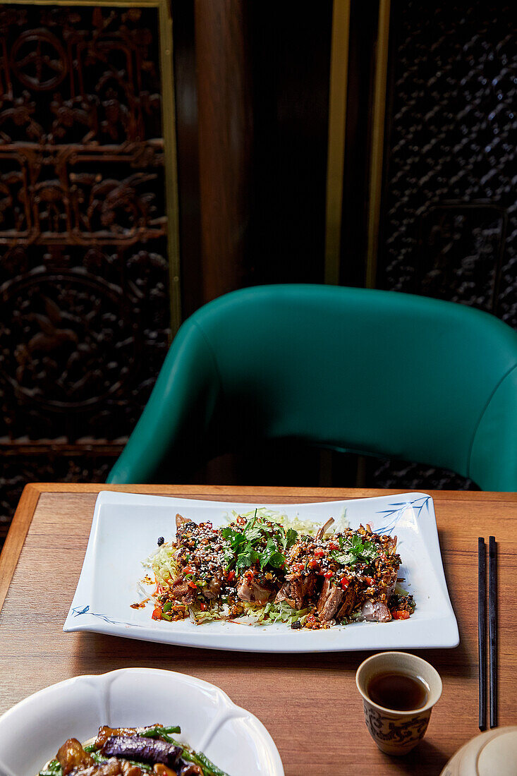 Lamb ribs with Chinese spices