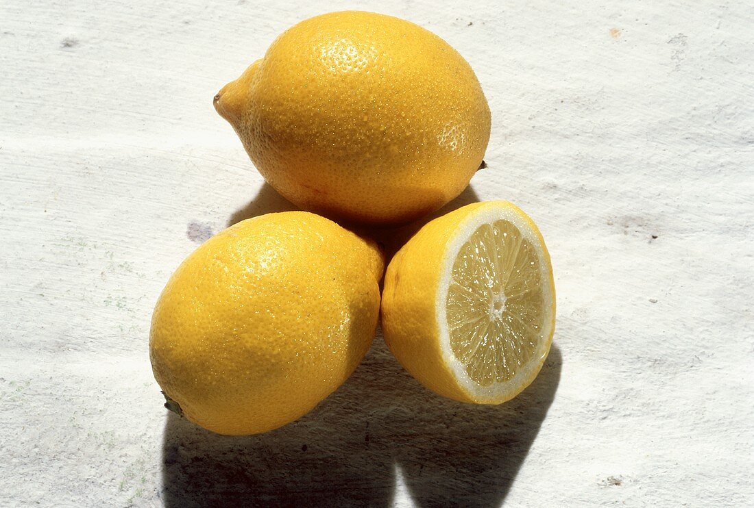 Whole Lemons and Half Lemon