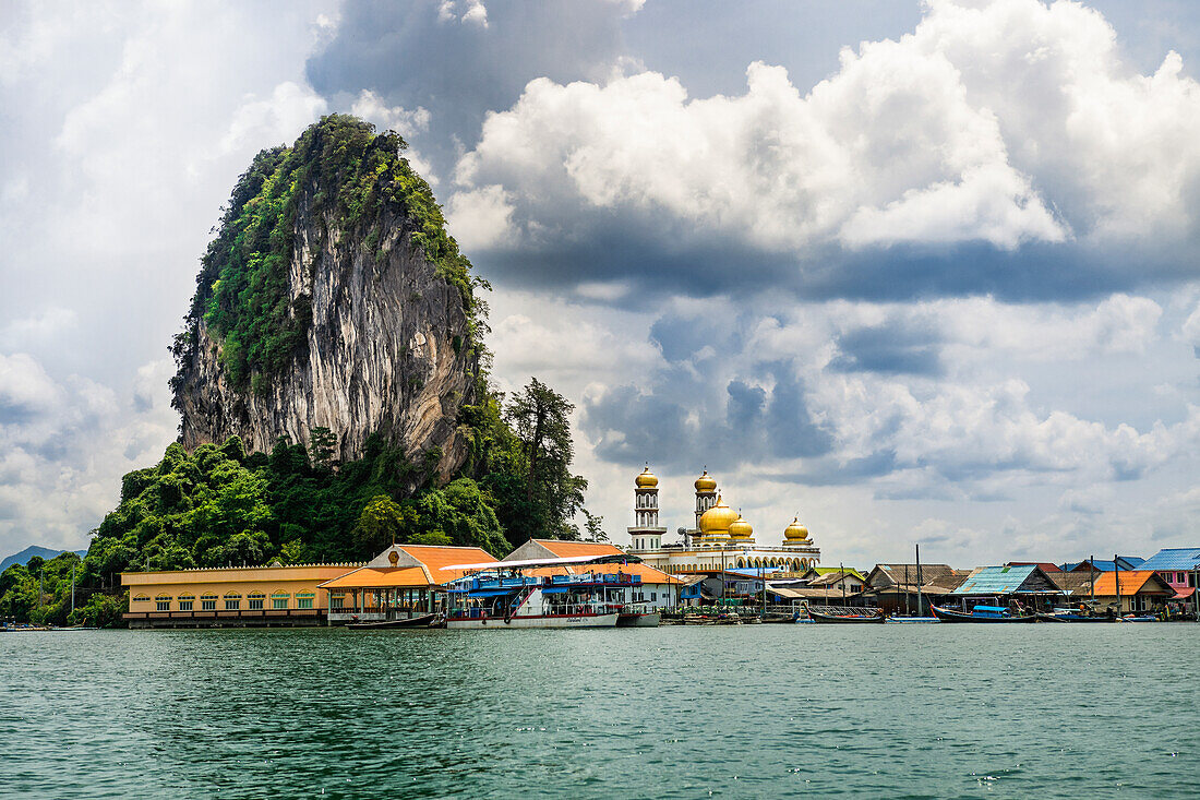 Ko Panyee, Fischerdorf auf Stelzen in der Phang Nga Bucht, Thailand