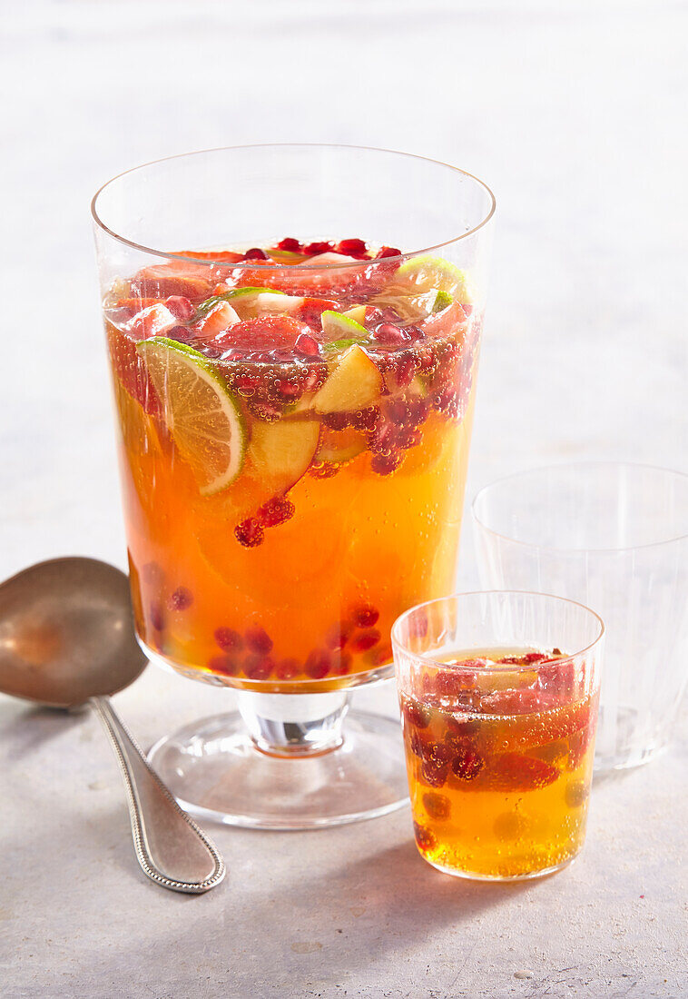 Fruit punch bowl