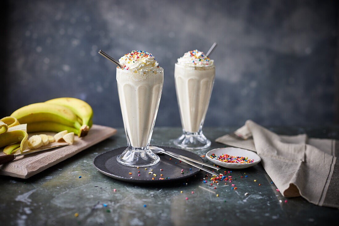 Banana milkshake